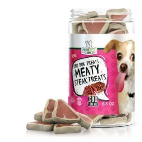 CBD Dog Treats - Meaty Steak Treats - 100mg - MediPets