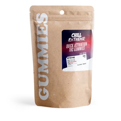 32.5mg D8, D9, Live Resin, THCP Gummies - Chill Extreme - Thumbnail 3