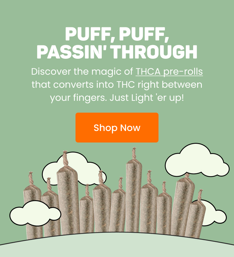 Large Promo - THCA Pre-Rolls