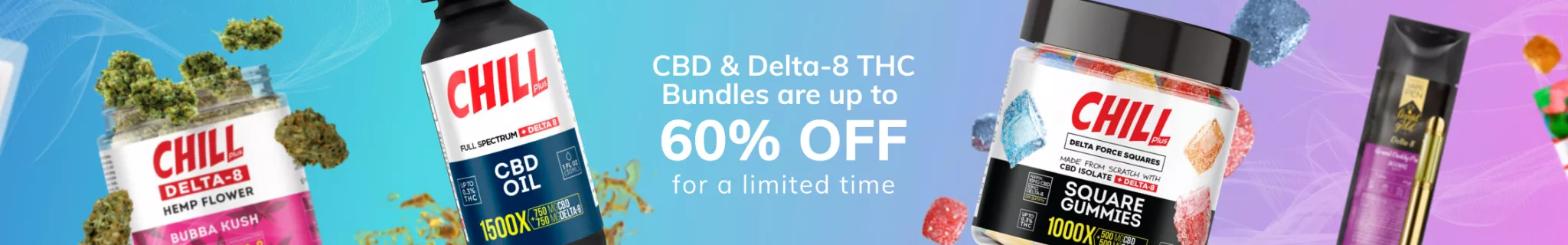 CBD & Delta-8 THC Bundles up to 60% OFF