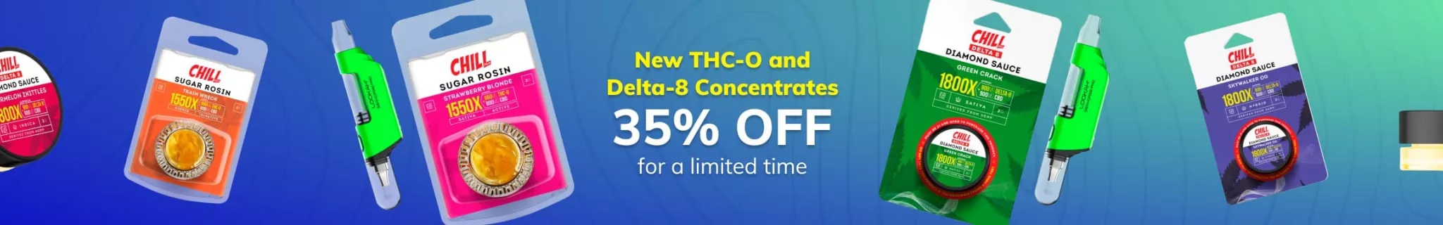 Concentrates and Accessories 35% OFF
