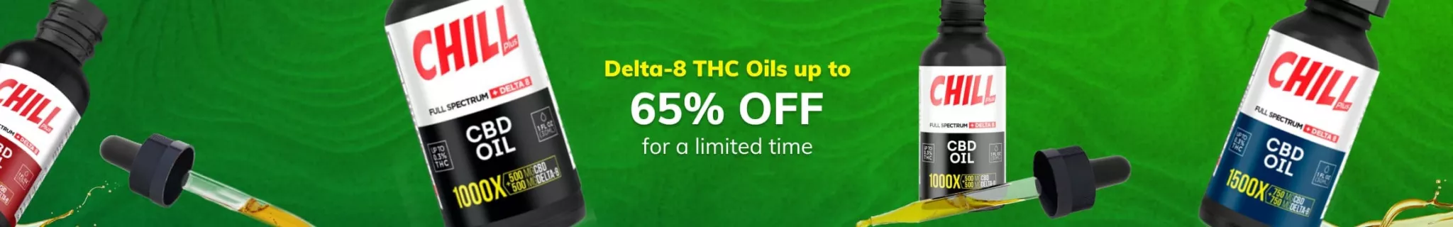 Delta-8 THC banners 65% OFF