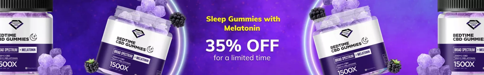 Sleep CBD Gummies 35% OFF Retail
