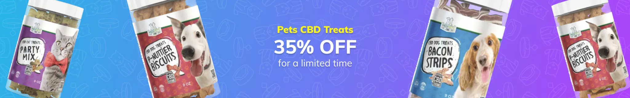 CBD Pet Treats 35% OFF