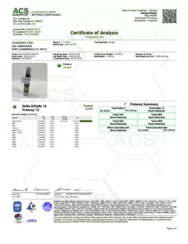 Delta 8 Vape Cartridge