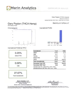 Gary Payton Hemp Flower - THCA - Chill Plus - 1.5G