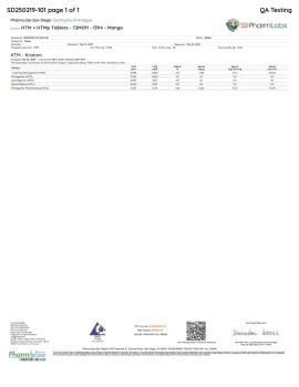 20mg 7-Hydroxy, Pseudoindoxyl Tablets - Mango - 3ct - 7Dose