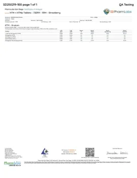 20mg 7-Hydroxy, Pseudoindoxyl Tablets - Strawberry - 3ct - 7Dose