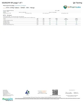 20mg 7-Hydroxy, Pseudoindoxyl Tablets - Mango - 3ct - 7Dose