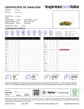 Blue Satellite Flower - THCA - Sativa