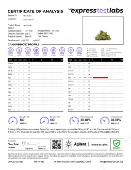 Blue Zlushie Flower - THCA