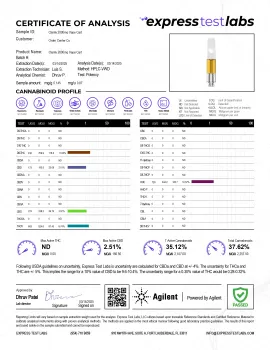 Clarity Blend - 2000mg Vape Cart - Hybrid