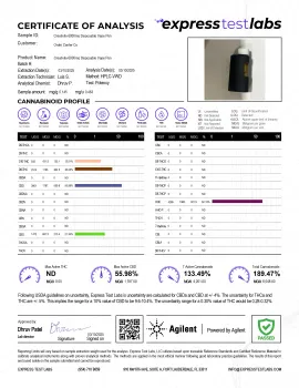 Creativity Blend - 6000mg Vape Pen - Hybrid