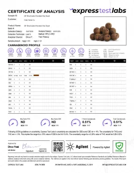 10mg Delta 8 Dough Bites - Double Chocolate Chip Bites - Chill Plus
