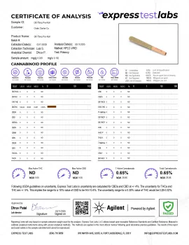 D8 70mg Pre-Roll