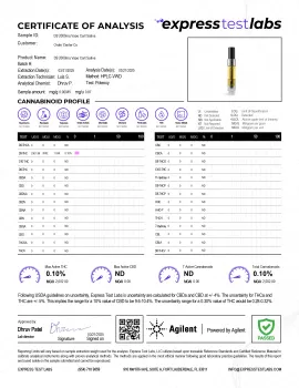 2000mg D9o Vape Cart - Green Crack - Sativa
