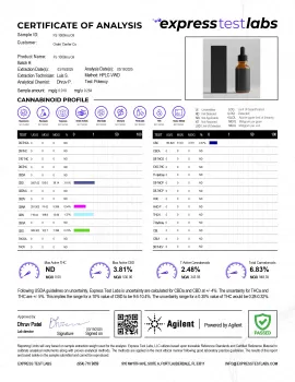 1000mg Full Spectrum CBD Oil