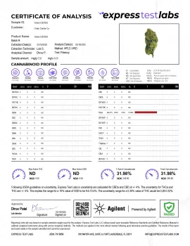 Green D2OSIS Flower - THCA - Hybrid