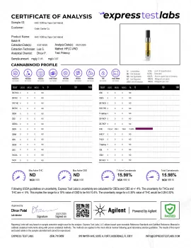 1000mg HHC Vape Cart - Hybrid