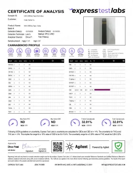 2000mg HHC Vape Pen - Indica