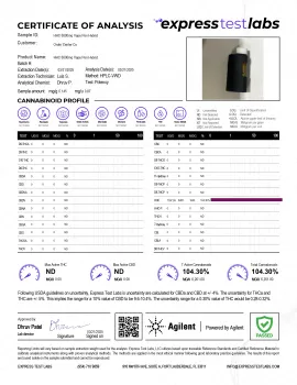 6000mg HHC Vape Pen -  Hybrid