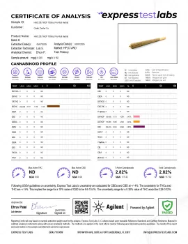 HHC,D8,THCP 100mg Pre-Roll - Hybrid