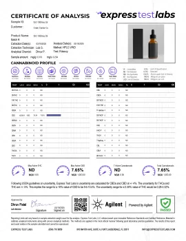 1000mg CBD Isolate Oil