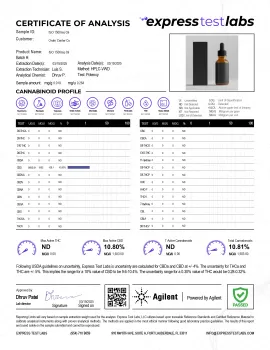 1500mg CBD Isolate Oil