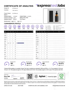 2500mg CBD Isolate Oil