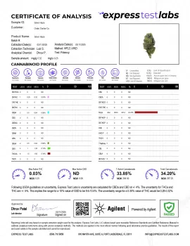 Silver Haze Flower - THCA - Sativa