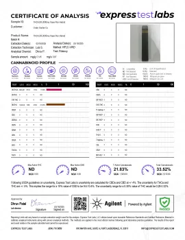 2000mg THCA, D8 Vape Pen - Hybrid