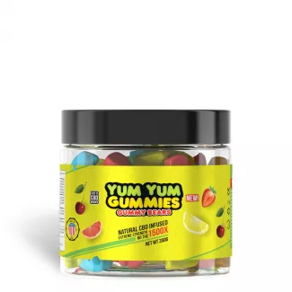Yum Yum Gummies 1500x - CBD Infused Gummy Bears