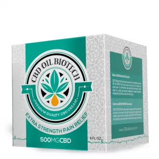 Biotech CBD Cream 500MG