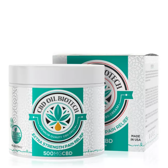 Biotech CBD Cream - 500mg