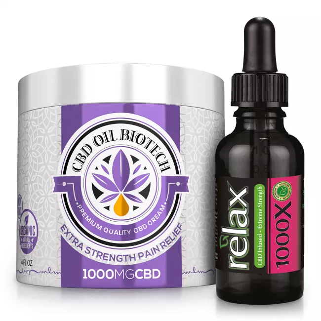 CBD Extreme Oil + CBD Cream Bundle