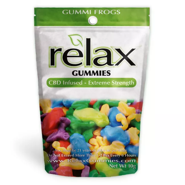 Relax Gummies - CBD Infused Frogs