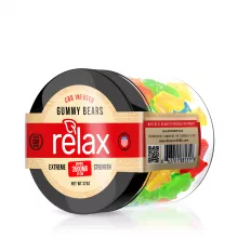 Relax Gummies - CBD Infused Gummy Bears - 3500mg