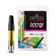 Artisan HHC THC Vape Cartridge - Granddaddy Purp - 900MG