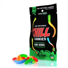 Chill Gummies - CBD Infused Gummy Worms - 150mg