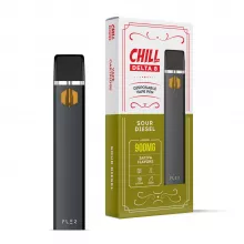 Chill Plus Delta-8 THC Disposable Vaping Pen - Sour Diesel - 900mg