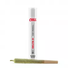 1g Bubba Kush Pre-Roll with Kief - 90mg Delta 8 THC - Chill Plus - 1 Joint 
