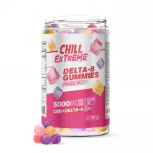 Chill Plus Extreme Delta-8 Gummies Paradise Mix - 5000X