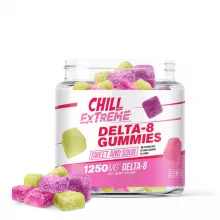 Chill Plus Extreme Delta-8 THC Gummies - Sweet and Sour - 1250MG