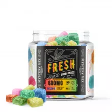 Fresh Delta-9 THC Gummies - Mystery Mix - 600MG