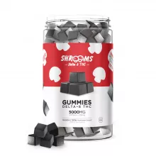 Shroom Gummies - D8, Mushroom Blend - Shrooms - 5000mg