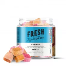 Triple D Gummies - Delta 9 - Fresh - 1000mg