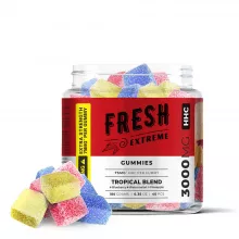 75mg HHC Cube Gummies - Tropical Blend - Fresh