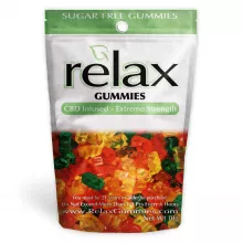 Relax Gummies - CBD Infused Sugar Free Gummies - 100mg
