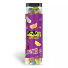 Yum Yum Gummies 500x - CBD Infused Sour Bears