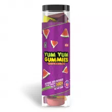 Yum Yum Gummies 500mg - CBD Infused Watermelon Slices